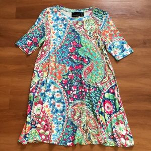 Cynthia Rowley Floral Dress. Size Small